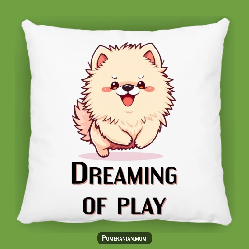 Soft Funny Kawaii Pomeranian Bounce Pillow - Cozy & Playful Decor
