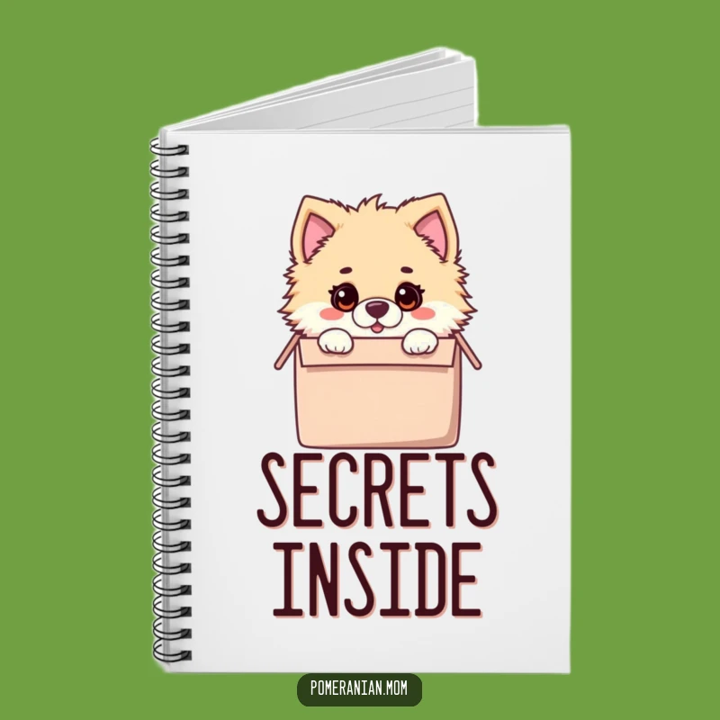 Funny Kawaii Pomeranian Toy Box Notebook: Hilarious Dog Journal for Surprising Ideas