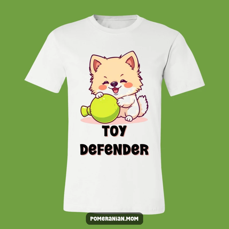 Funny Kawaii Pomeranian Yip Tee - Cute & Playful Dog Lover Apparel