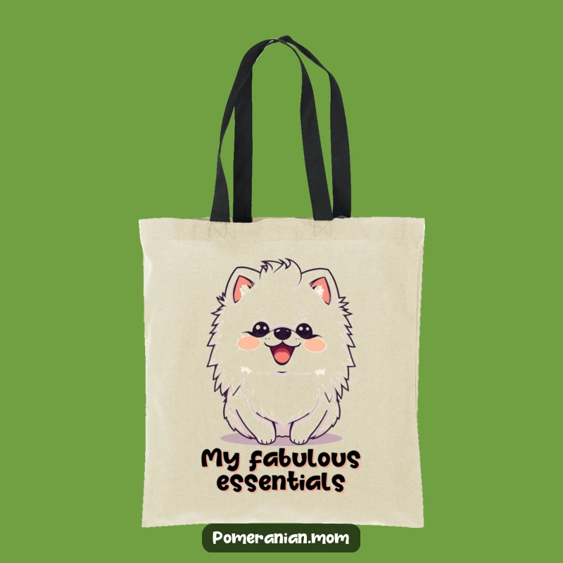 Funny Kawaii Pomeranian Mane Shake Tote Bag - Stylish & Expressive Gift